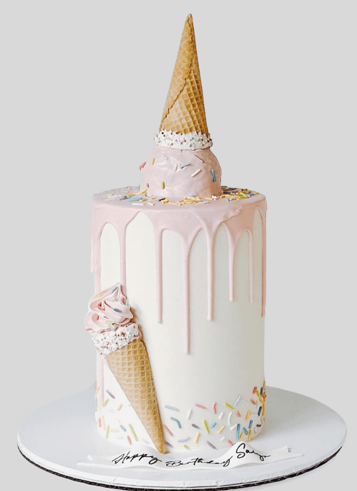Magnetic Ice Cream Cake