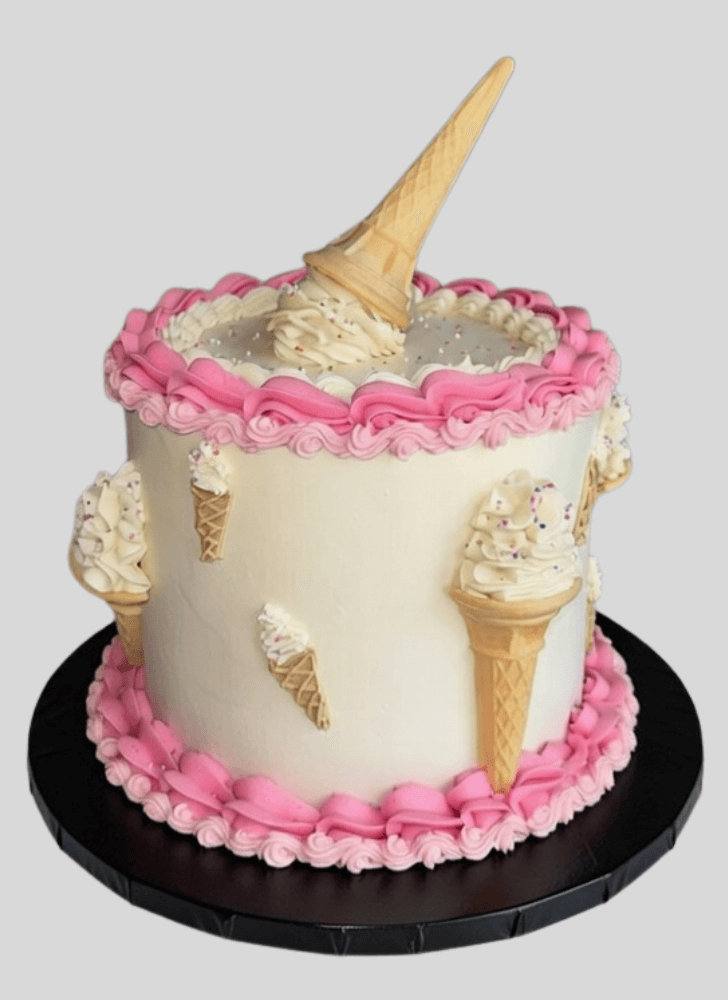 Refined Ice Cream Cake