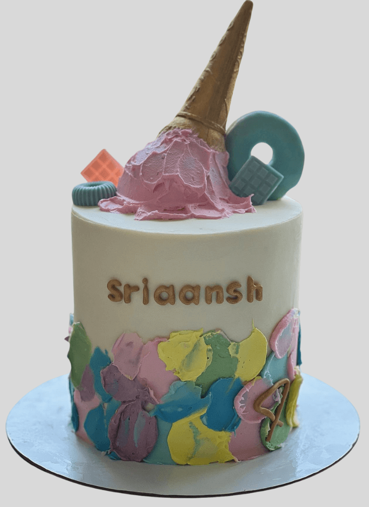 Resplendent Ice Cream Cake