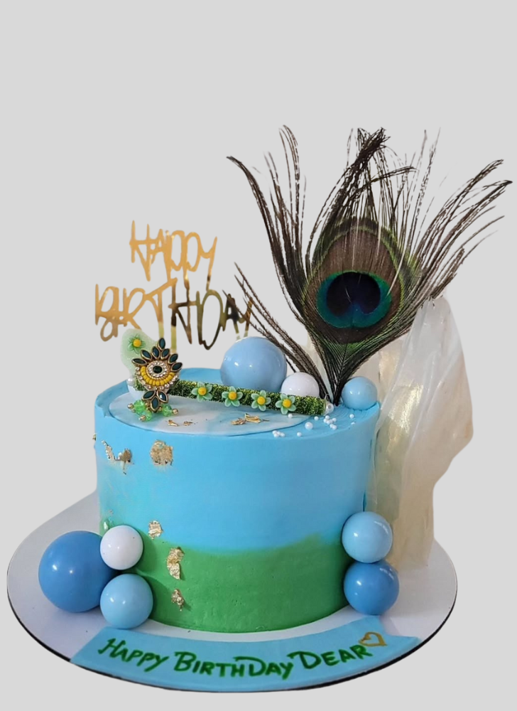 Adorable Krishna Cake