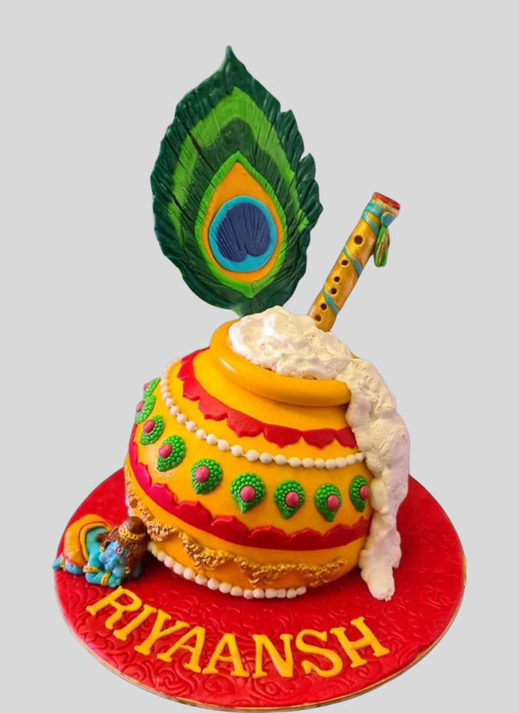 Angelic Krishna Cake
