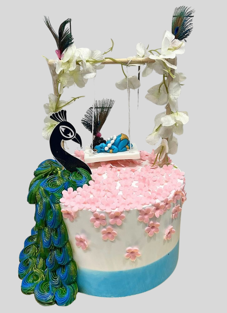 Cute Krishna Cake
