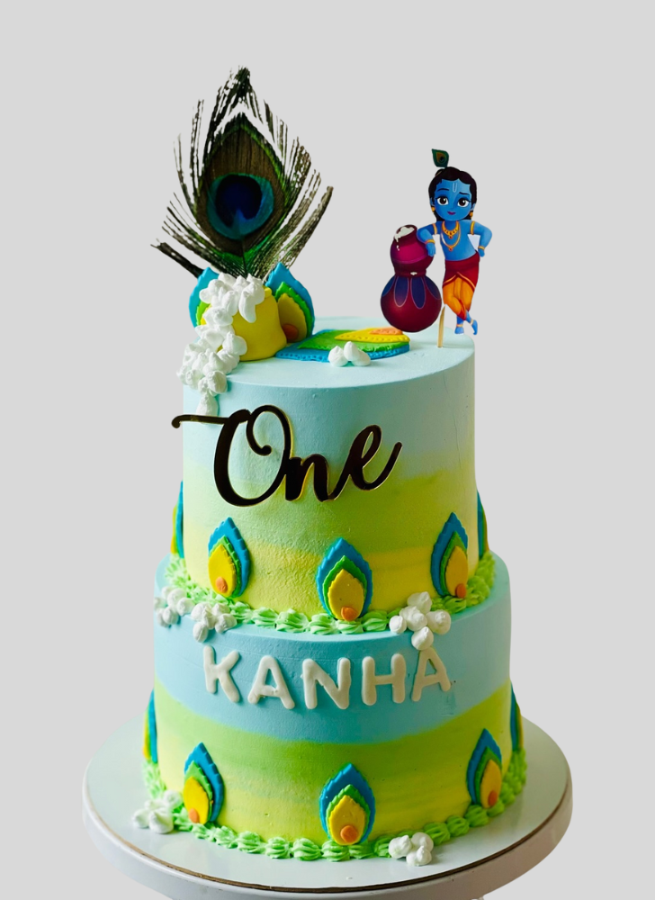 Divine Krishna Cake