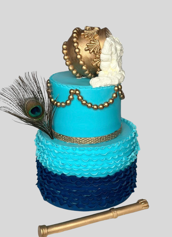 Enticing Krishna Cake