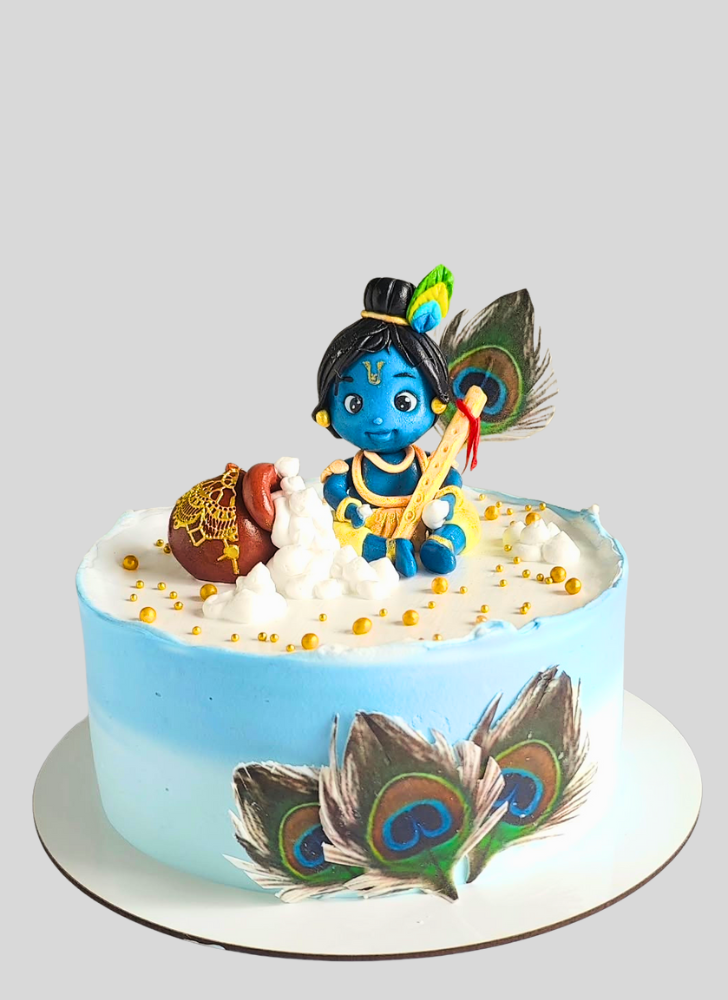 Excellent Krishna Cake