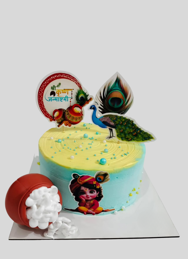 Exquisite Krishna Cake