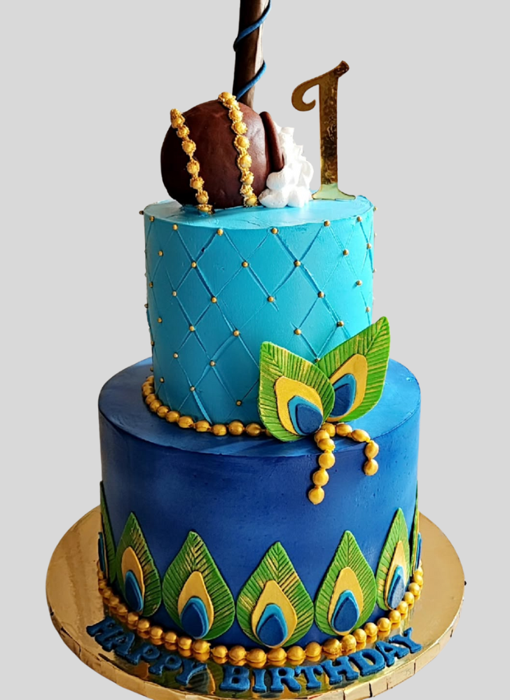 Gorgeous Krishna Cake