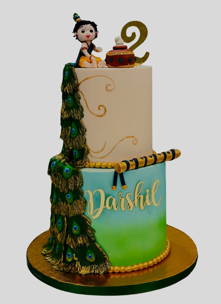 Nice Krishna Cake