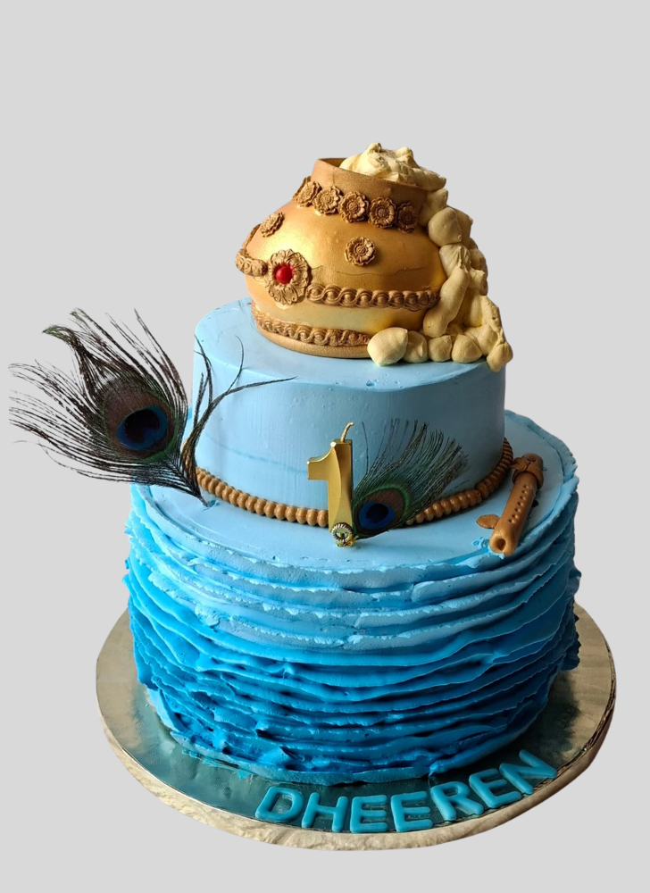 Shapely Krishna Cake