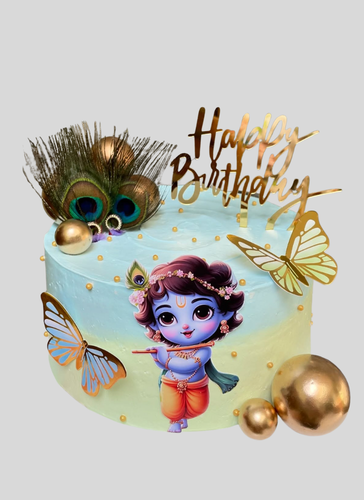 Slightly Krishna Cake