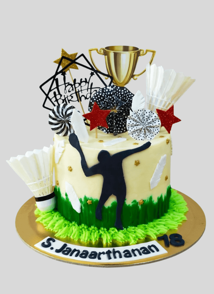 Bewitching Sports Cake
