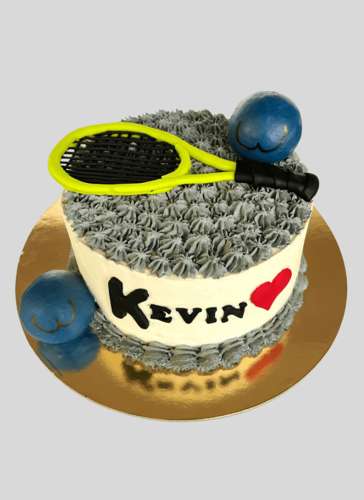 Delicate Sports Cake