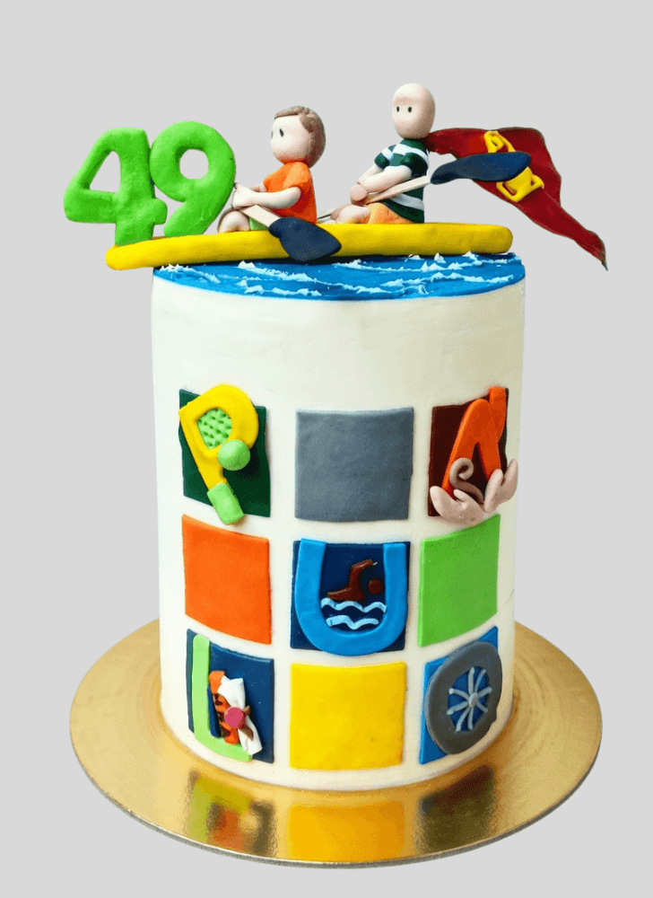 Pretty Sports Cake