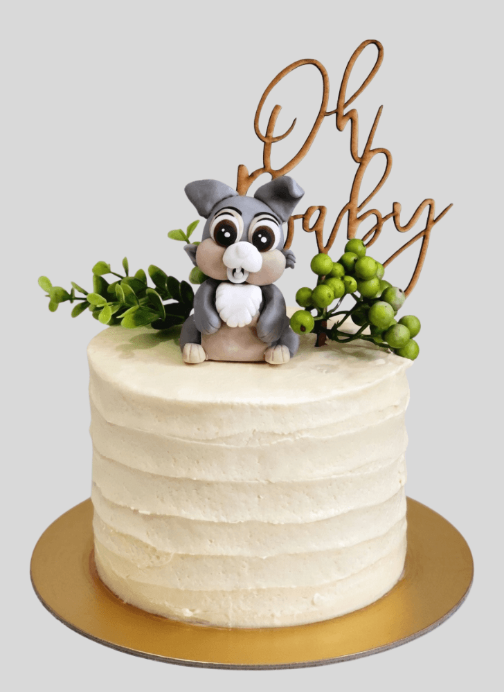 Admirable Thumper Cake Design