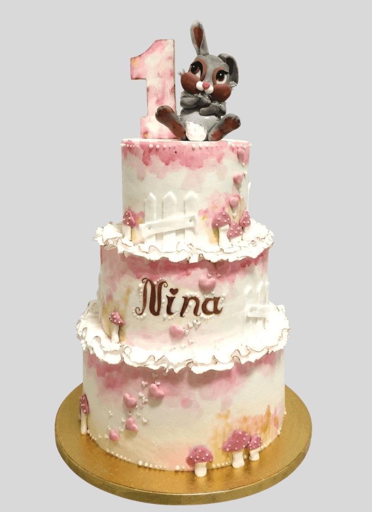 Inviting Thumper Cake