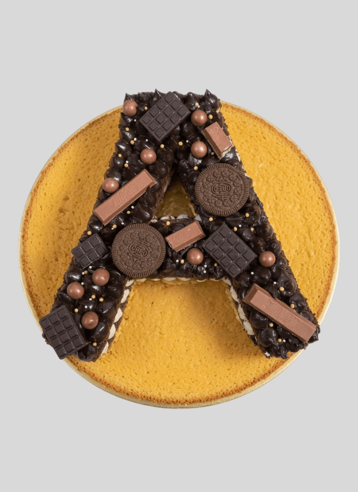 Fetching A Alphabet Cake