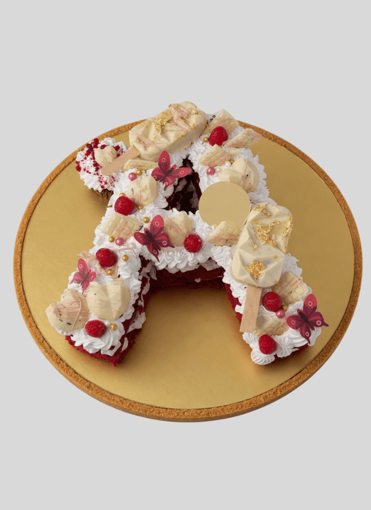 Magnificent A Alphabet Cake
