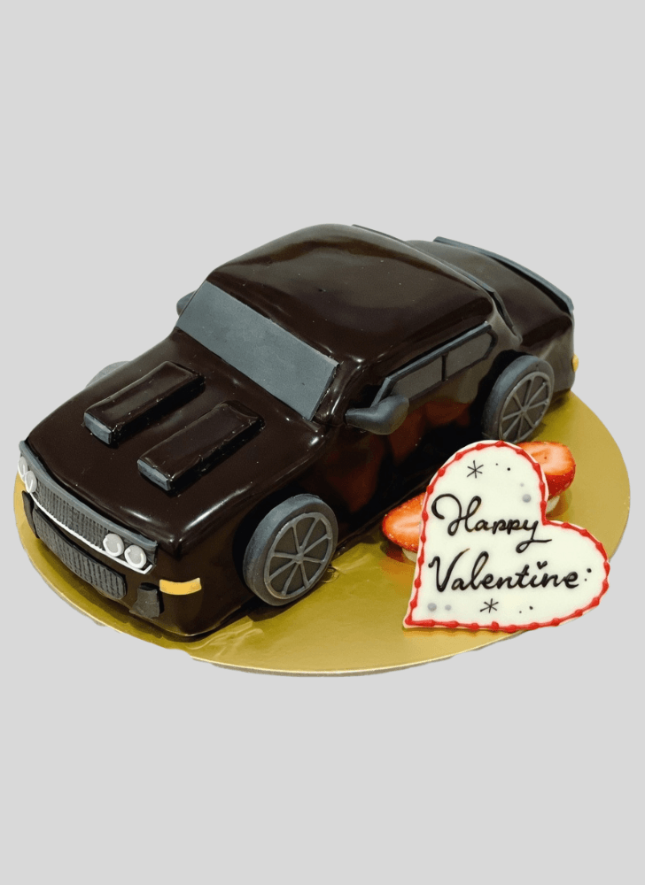 Appealing Car Cake