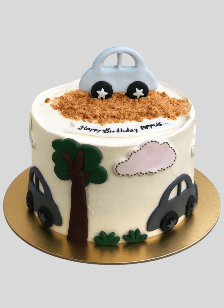 Captivating Car Cake