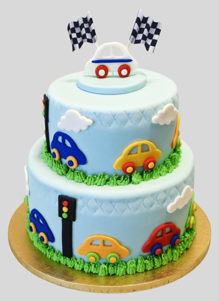 Marvelous Car Cake