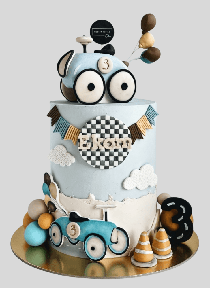 Mesmeric Car Cake
