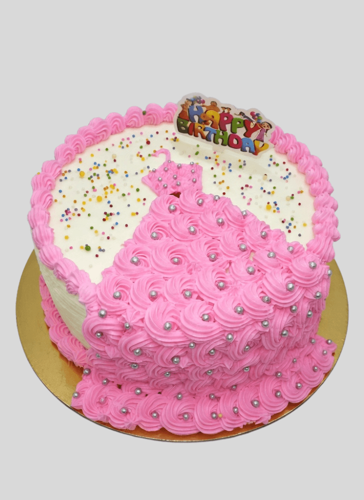 Beauteous Frock Cake