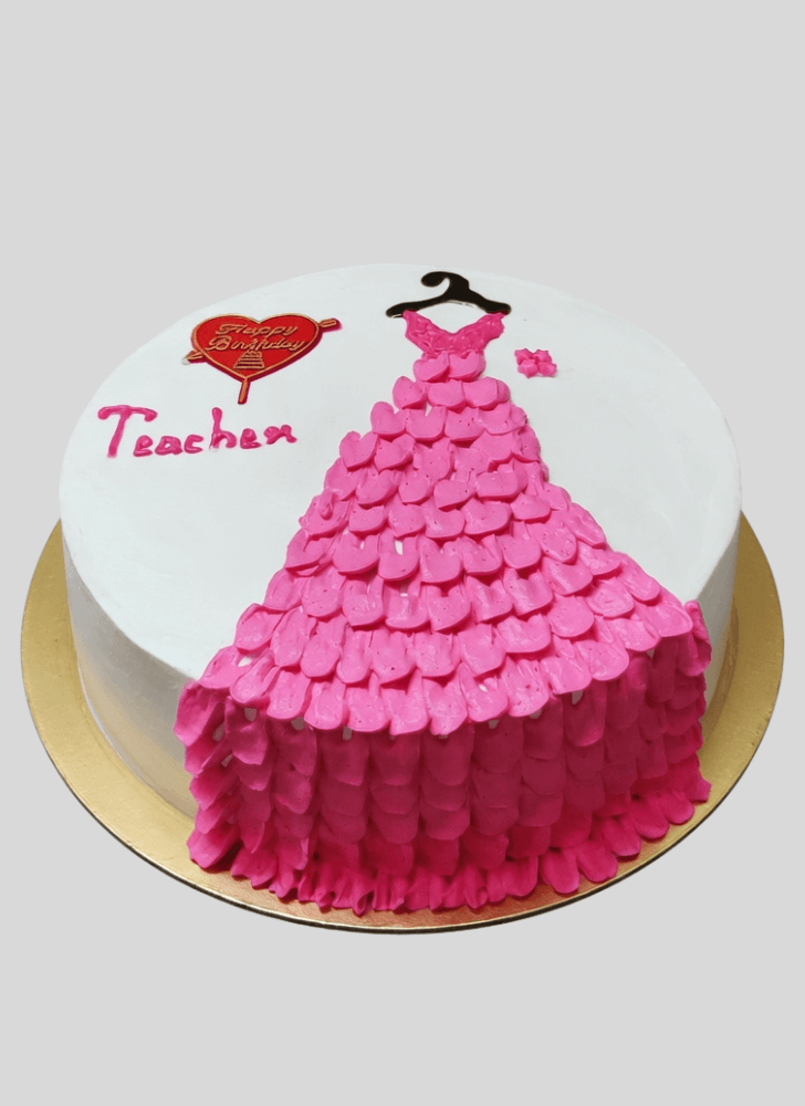 Bewitching Frock Cake