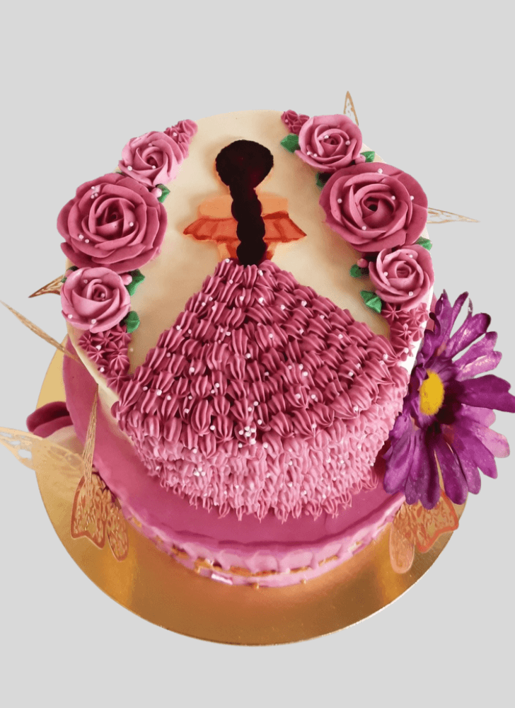 Classy Frock Cake