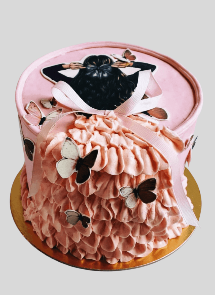 Exquisite Frock Cake