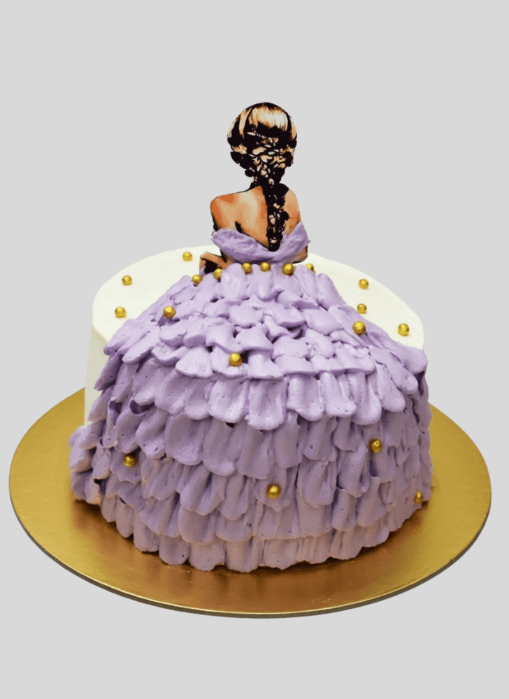 Fetching Frock Cake