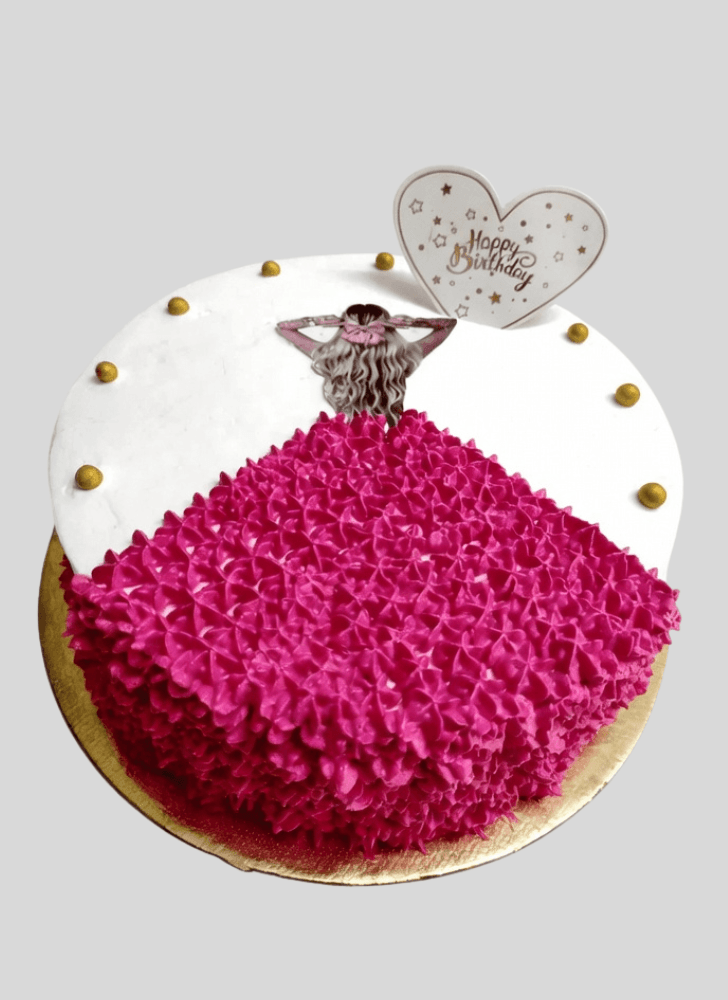 Good Looking Frock Cake