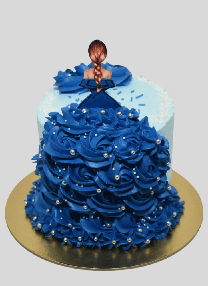 Graceful Frock Cake