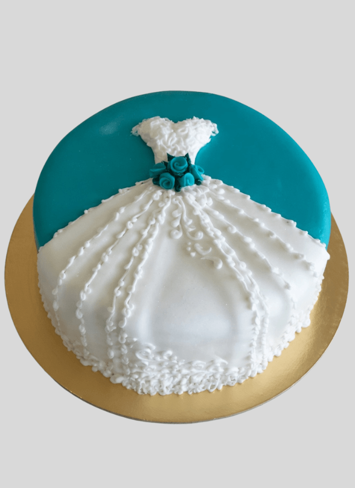 Handsome Frock Cake