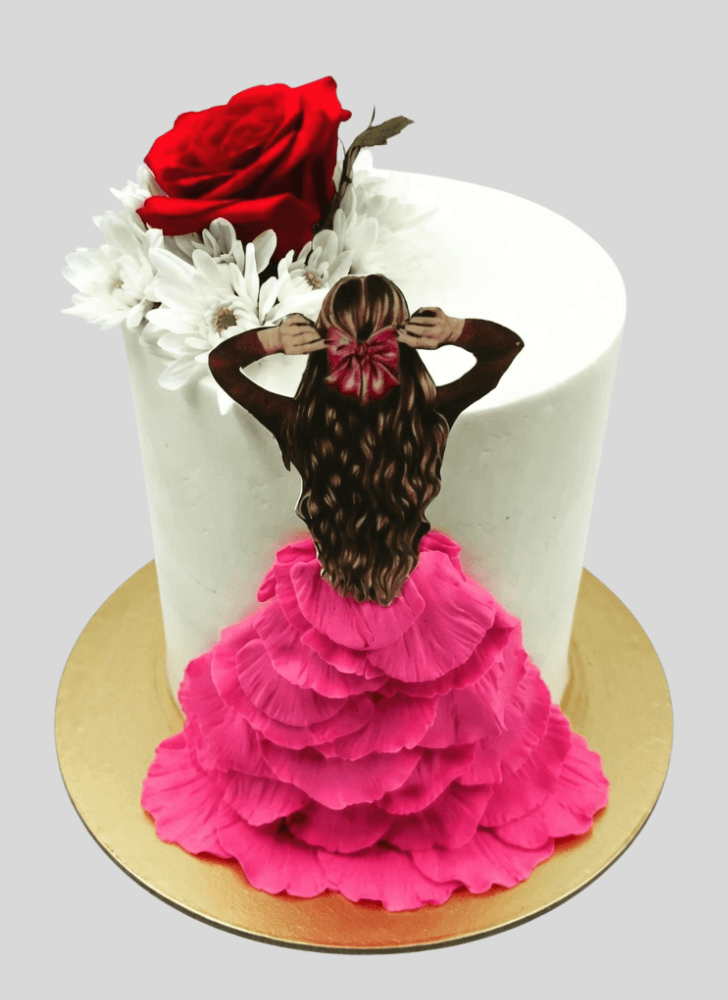 Mesmeric Frock Cake