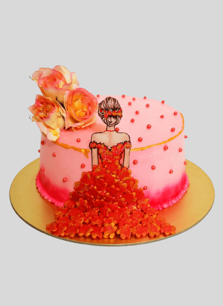 Pretty Frock Cake
