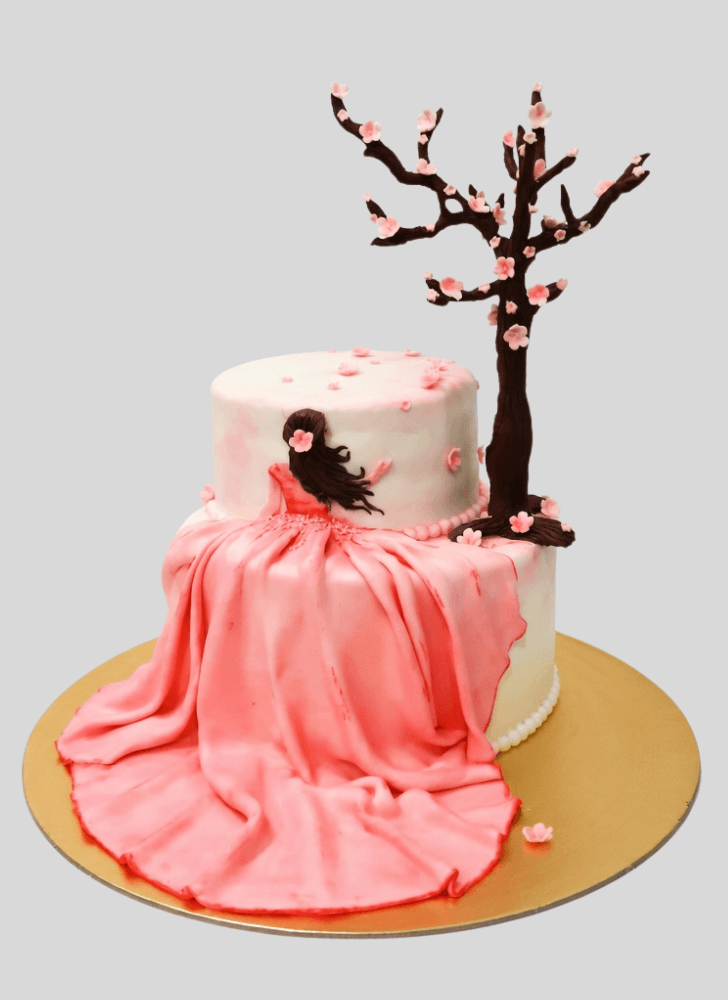 Radiant Frock Cake