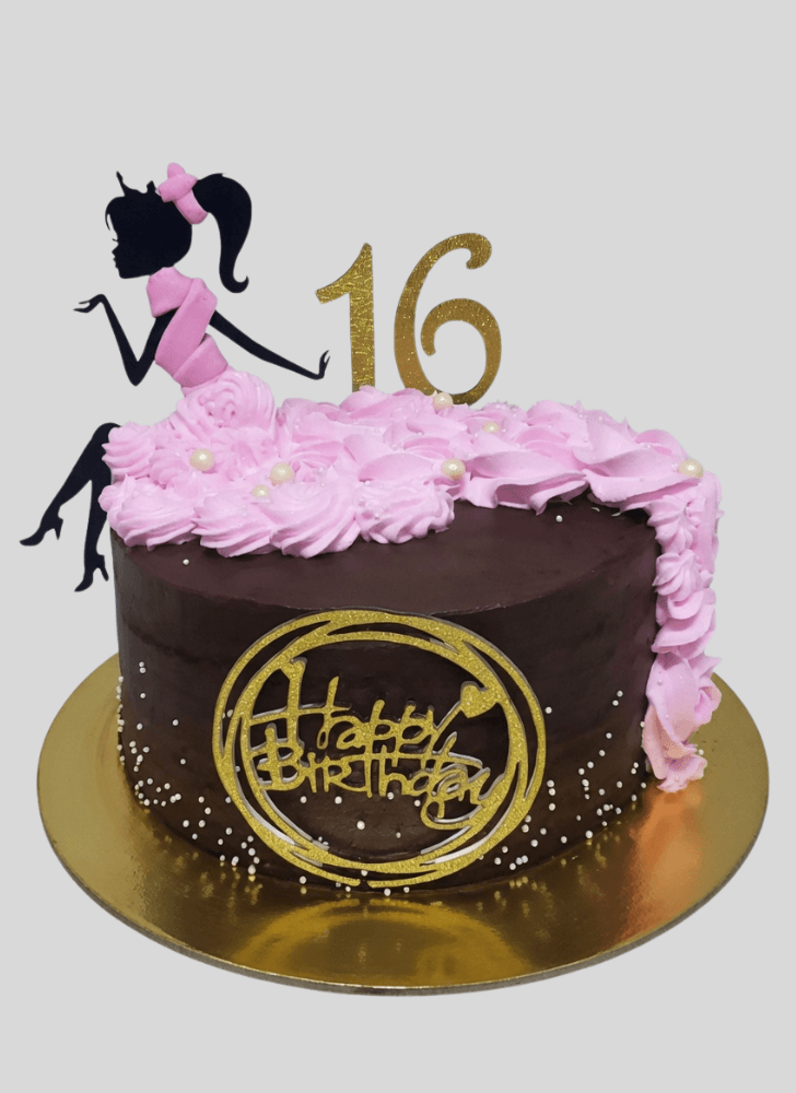 Ravishing Frock Cake