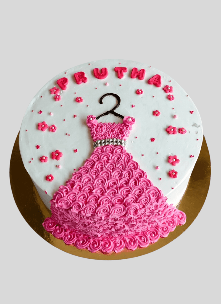 Resplendent Frock Cake