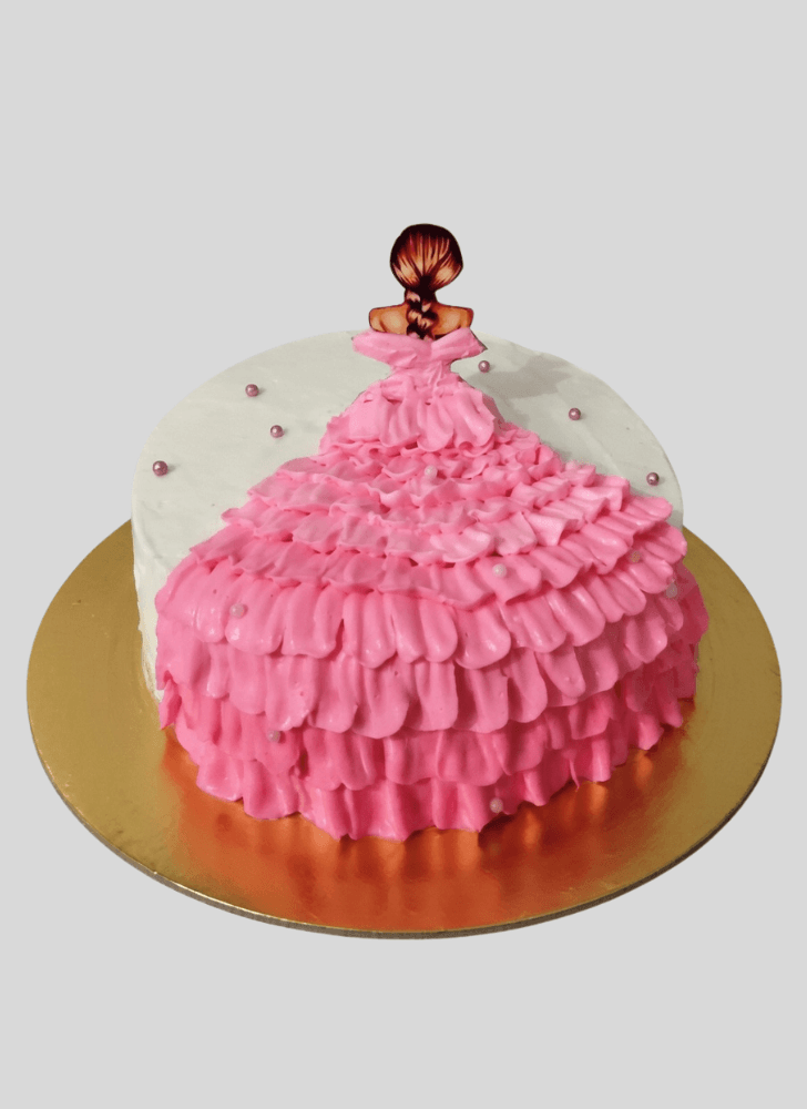 Slightly Frock Cake