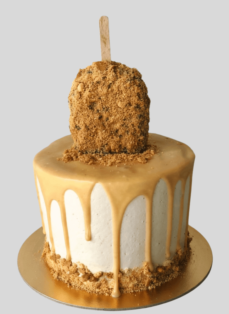 Alluring Golden Gaytime Cake