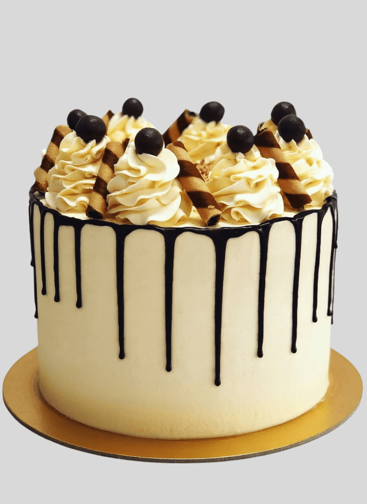 Angelic Golden Gaytime Cake