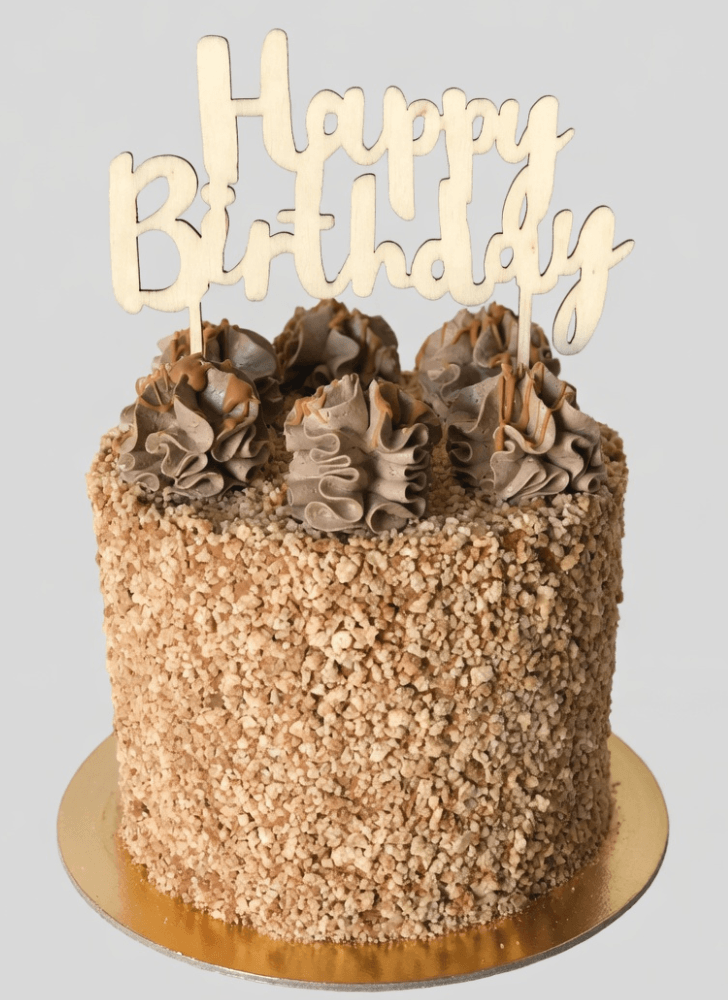 Bewitching Golden Gaytime Cake