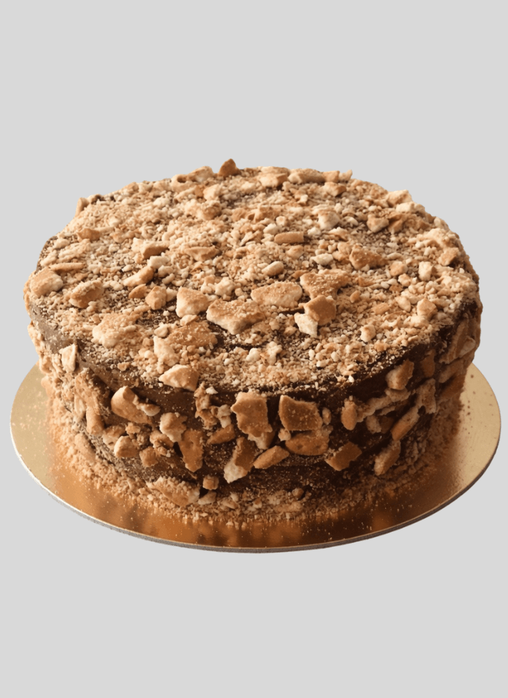 Divine Golden Gaytime Cake