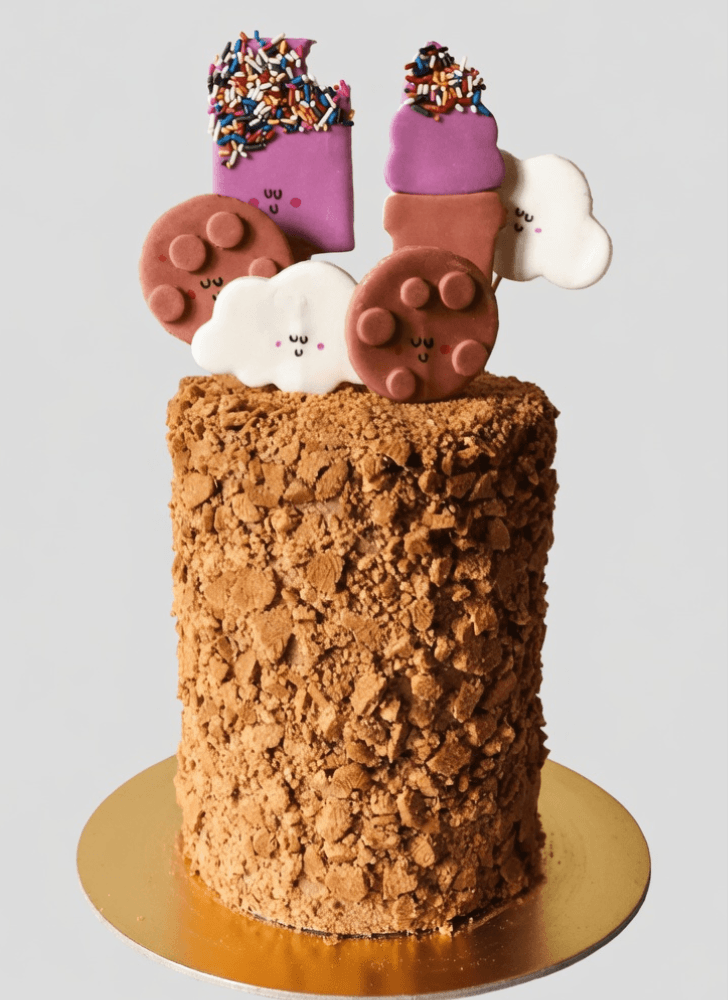 Enthralling Golden Gaytime Cake