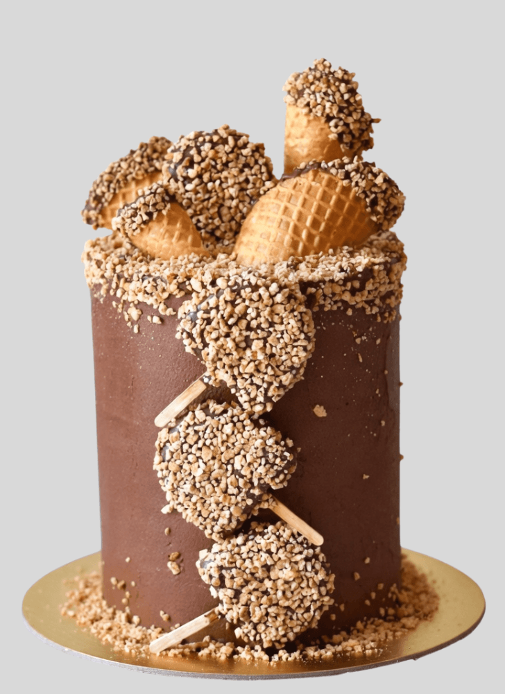 Fascinating Golden Gaytime Cake