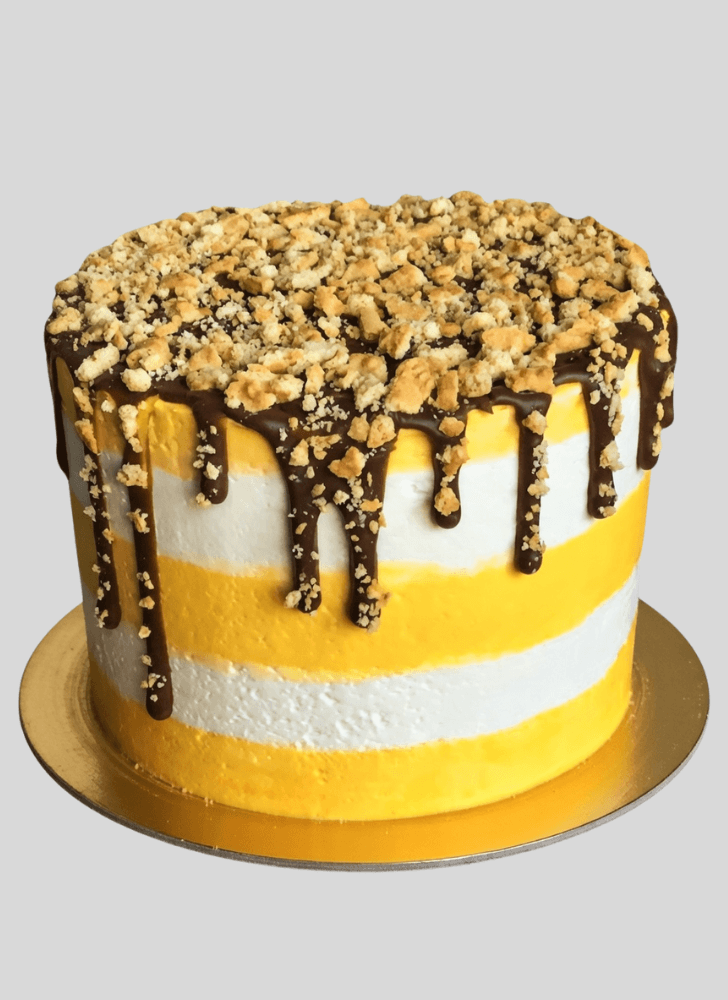 Gorgeous Golden Gaytime Cake