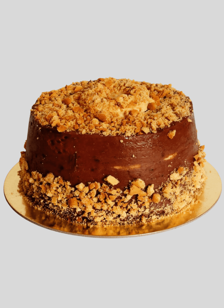 Graceful Golden Gaytime Cake