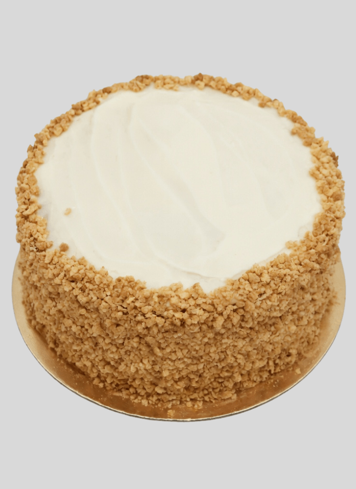 Inviting Golden Gaytime Cake