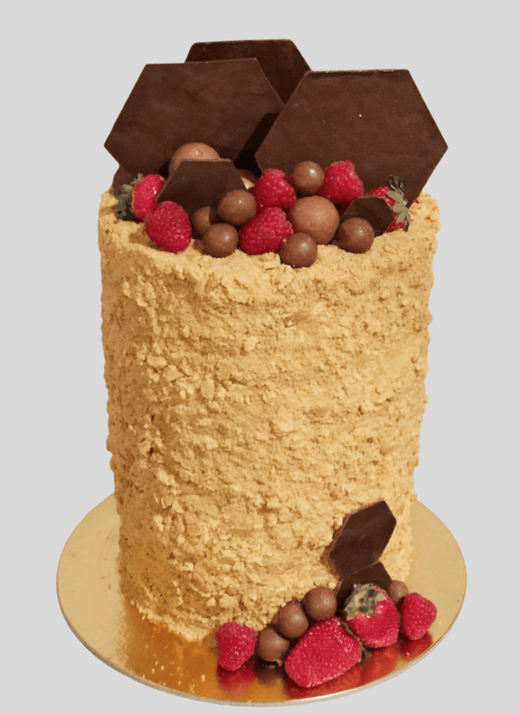 Marvelous Golden Gaytime Cake