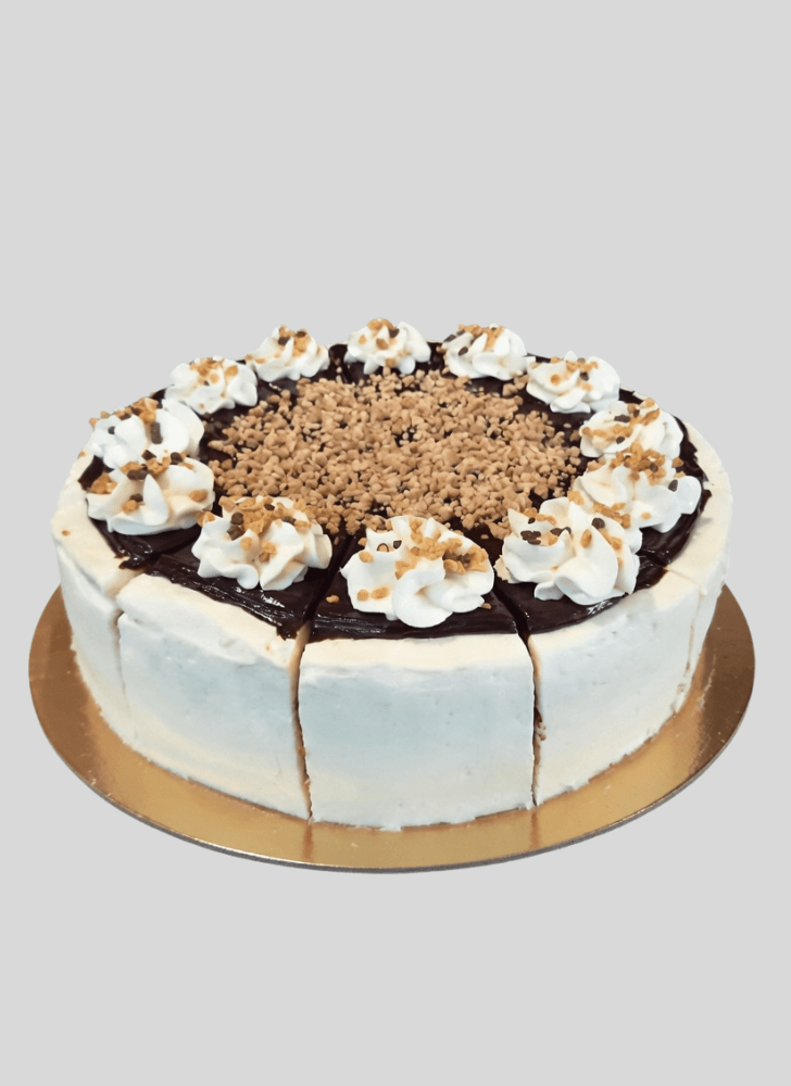 Mesmeric Golden Gaytime Cake